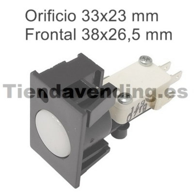 Pulsador de selección cuadrado vendo