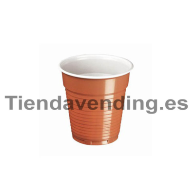 Vaso plástico bicolor 166cc RT Aristea 100und
