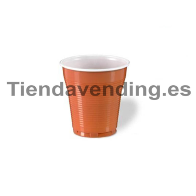 Vaso plástico bicolor 166cc Aristea en cajas de 3000 unidad