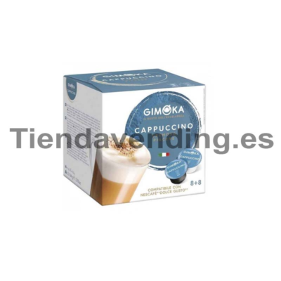 Cápsulas compatibles Dolce Gusto Capuchino 16 unidades