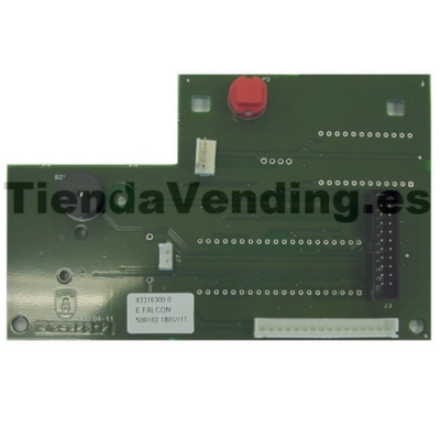 Tarjeta display grande Palma snack Azkoyen