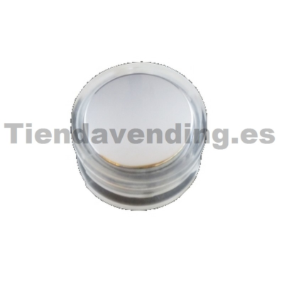 Pulsador plateado Azkoyen (Modelos en la descripción)