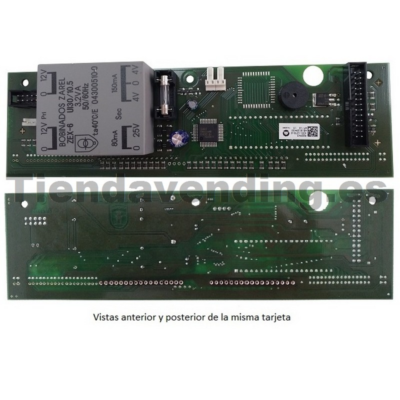 Tarjeta display sin FIP Argenta, Slim Azkoyen