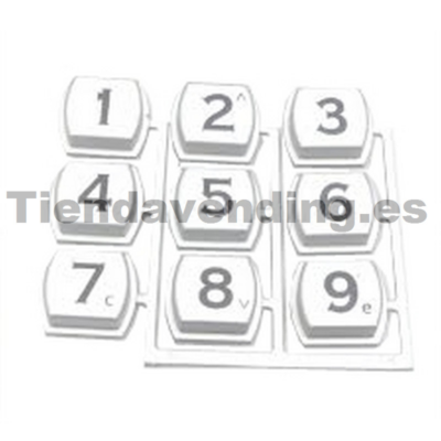 Teclado pulsadores Saeco Corallo