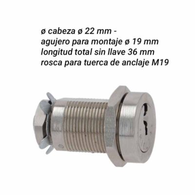 Cerradura Rielda Necta