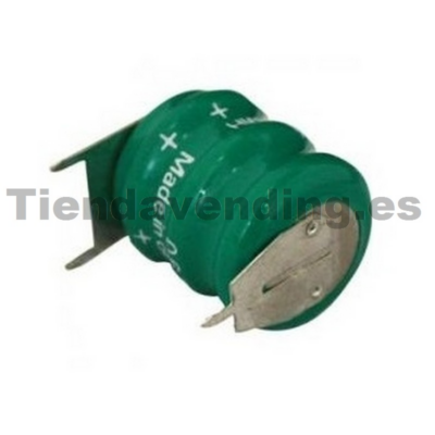 Batería 3v6 recargable PCB 80 mA/H